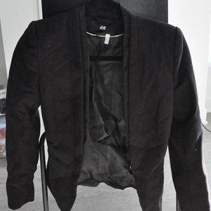 Black formal blazer
